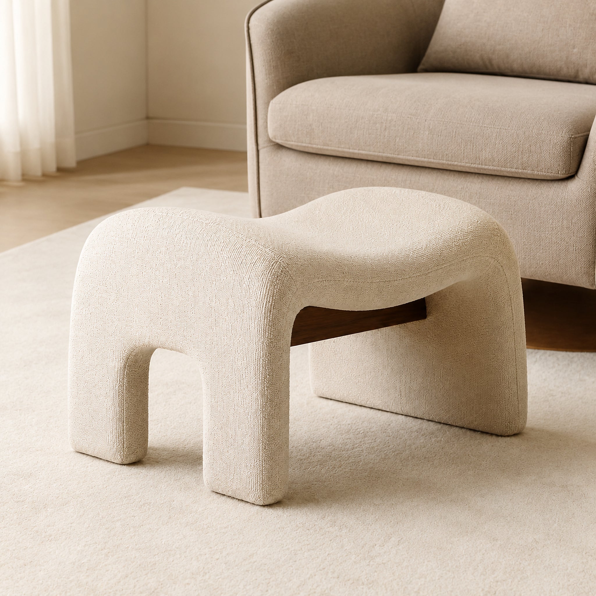 OffsetSpine Footstool