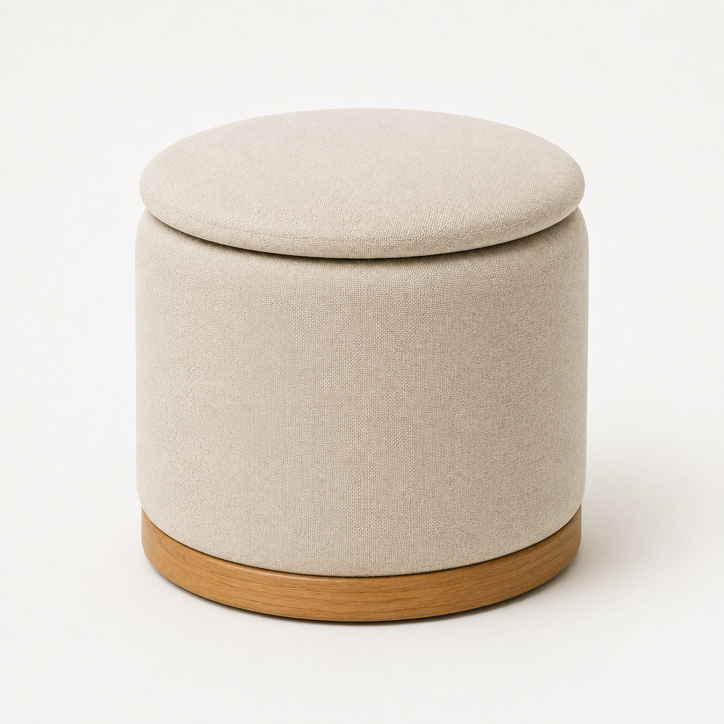 PivotCove Pivot-Top Storage Ottoman