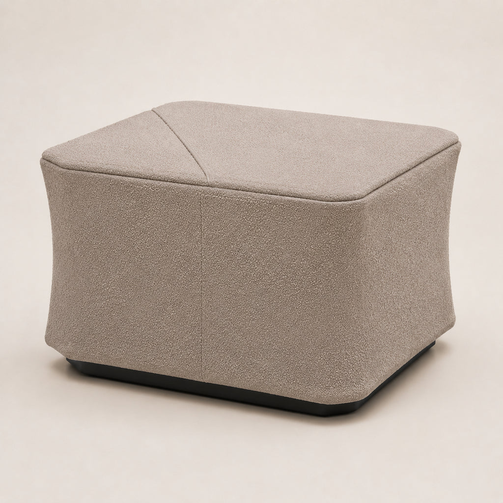 CornerVeil Corner-Lift Storage Ottoman