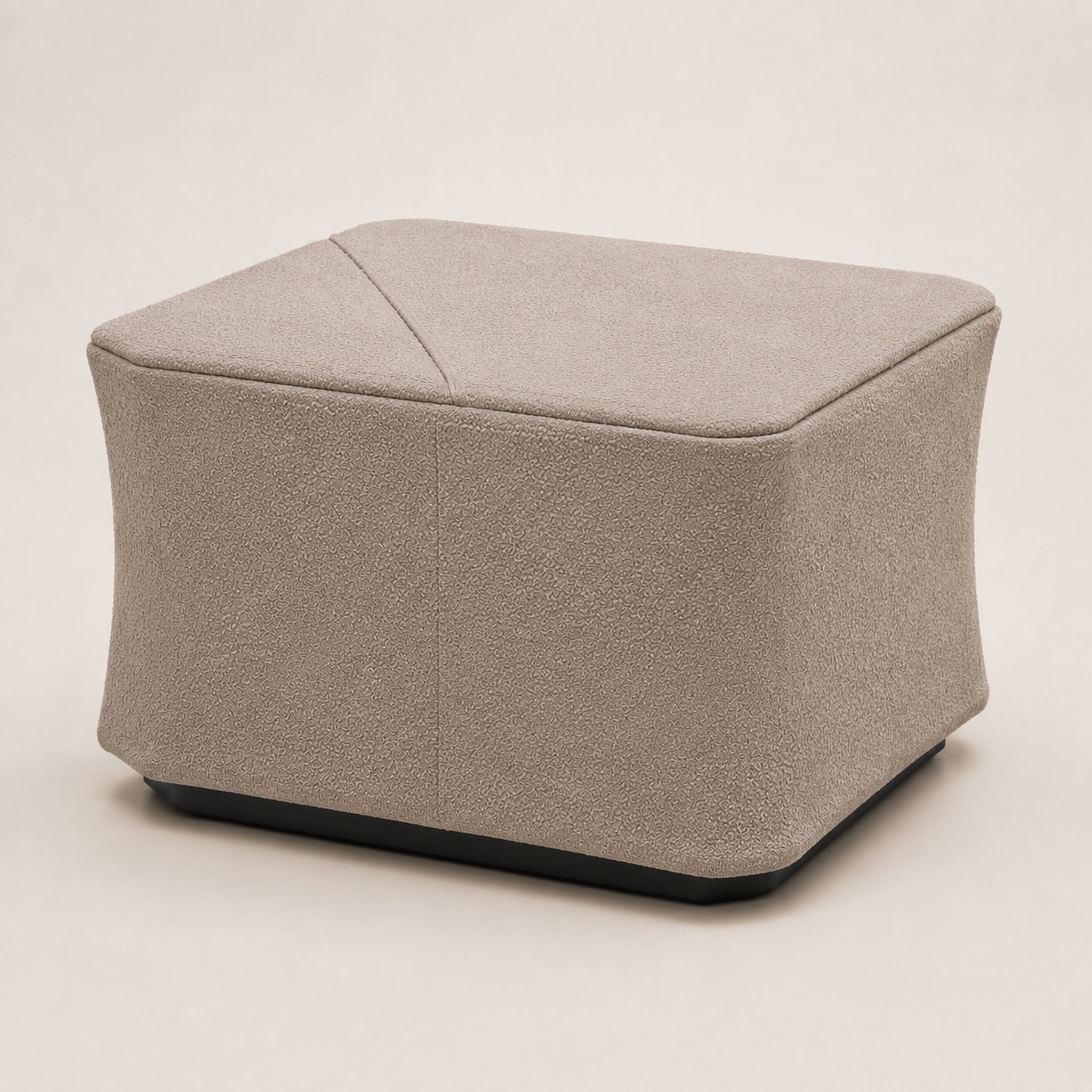 CornerVeil Corner-Lift Storage Ottoman