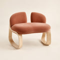 TwinCrescent Vanity Stool